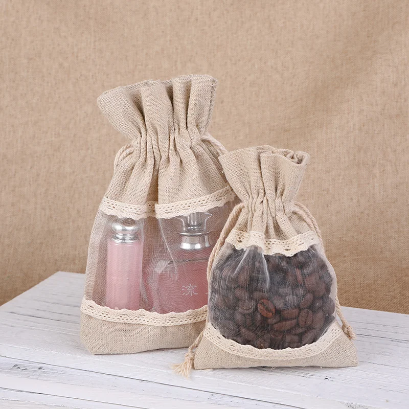 Printed White Cotton Bag