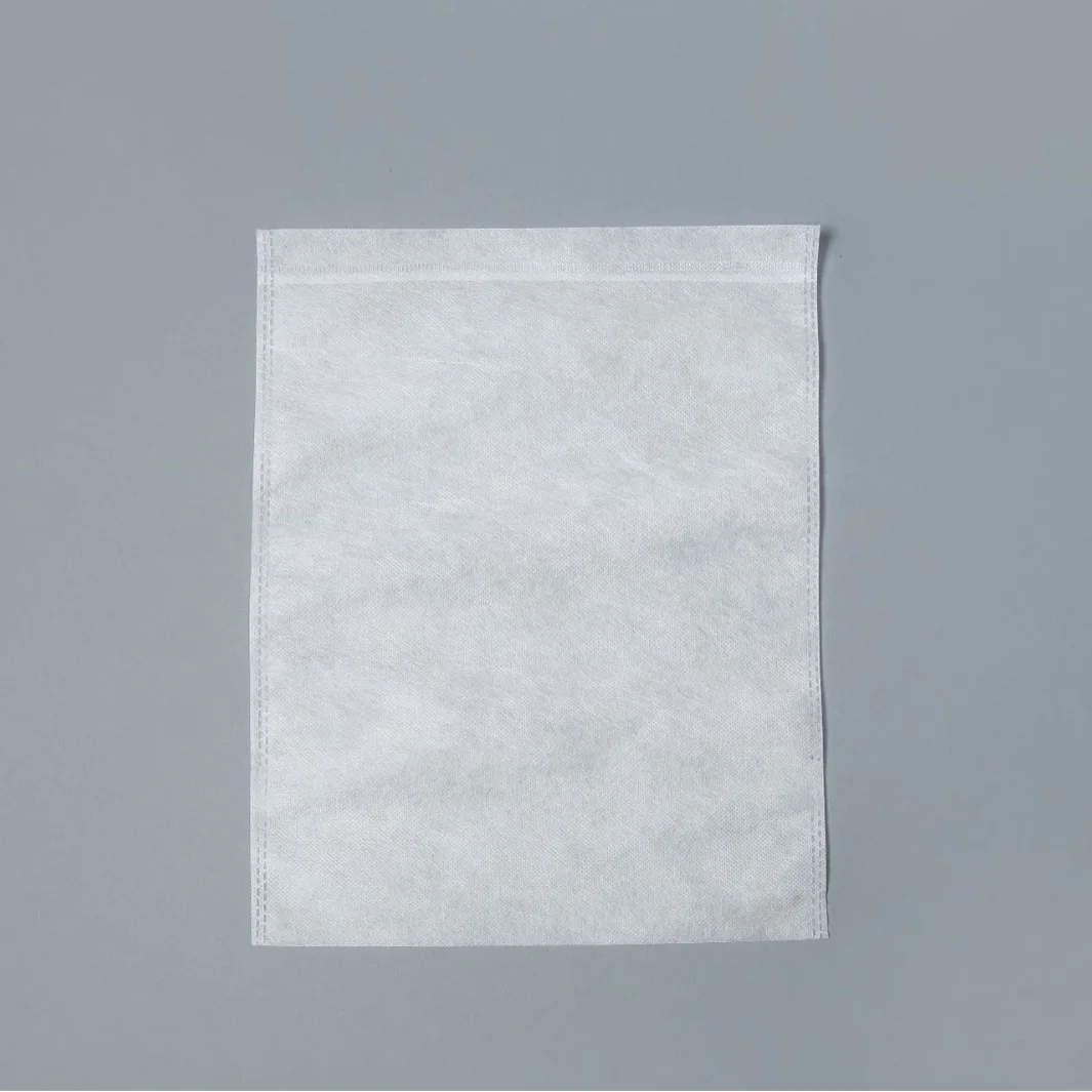 White Non-Woven Bag Travel Storage Heavy Duty Logo Printed