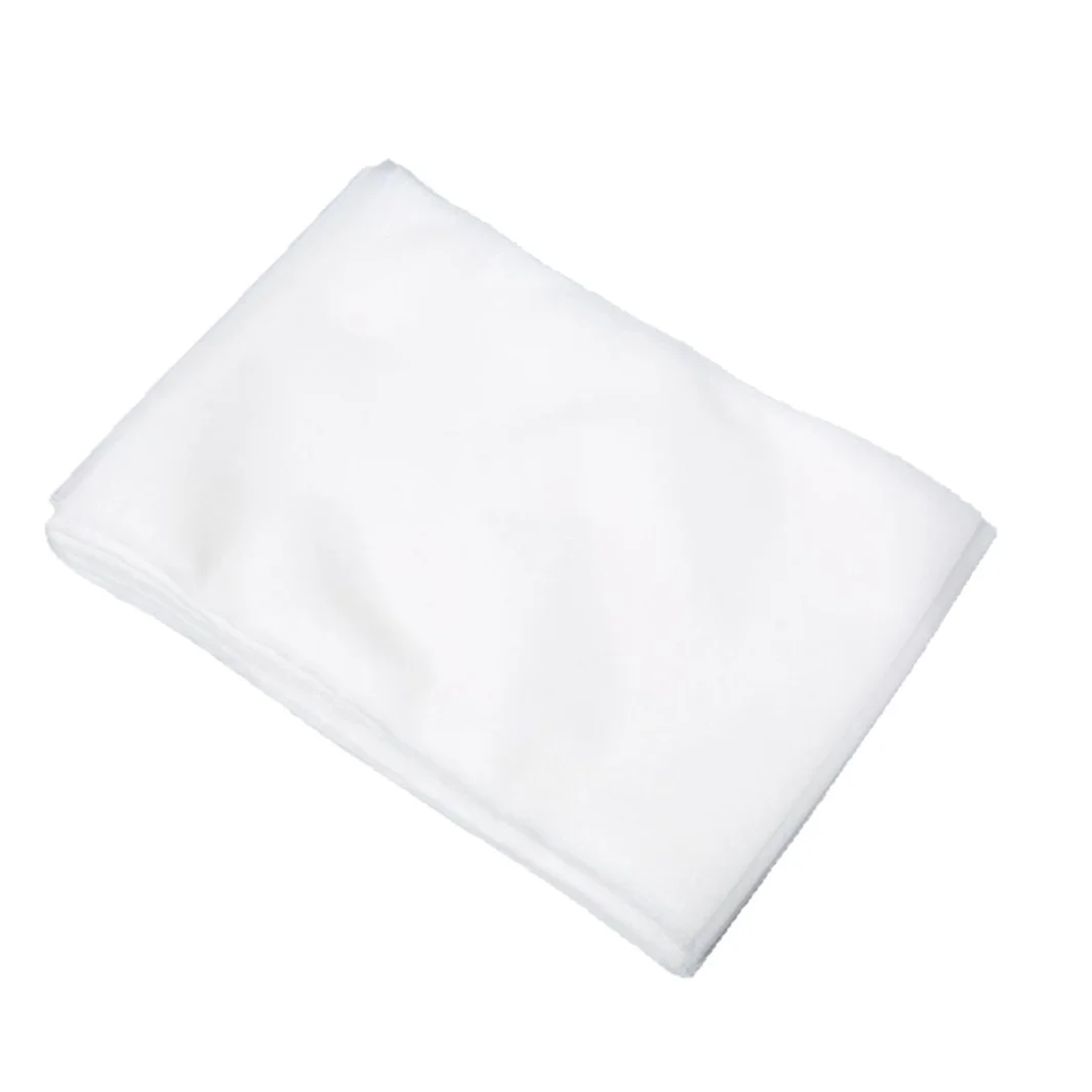 White Non-Woven Bag Travel Storage Heavy Duty Logo Printed